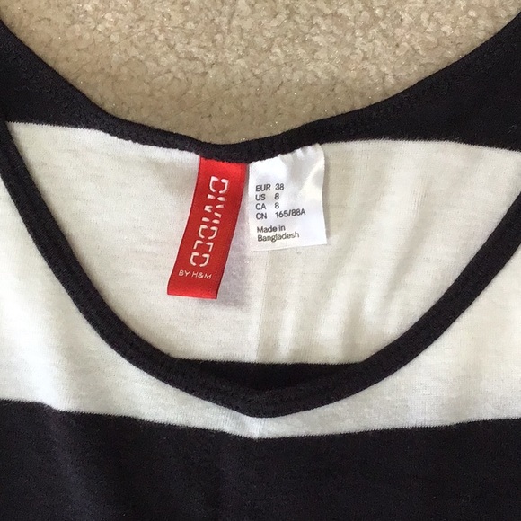 H&M STRIPPED TANK TOP - Picture 4 of 4